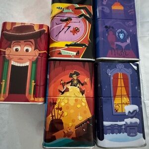 Colorful Cartoon-Themed Tin Boxes